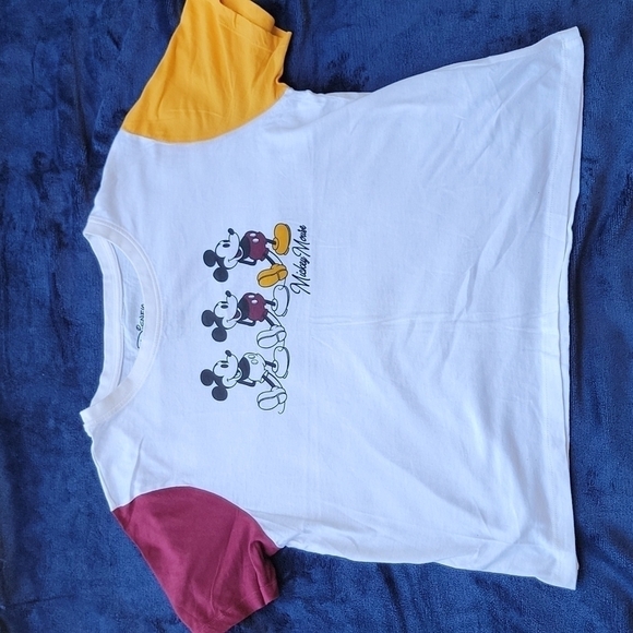 DISNEY Mickey cropped t-shirt - Picture 1 of 5
